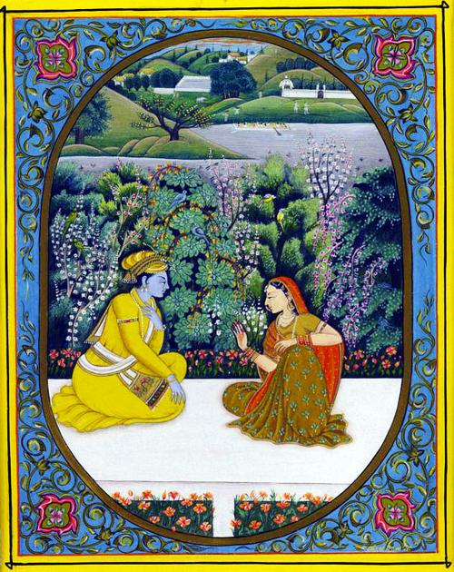 Unknown Artist, India - Chaitra, Kangra Style Painting